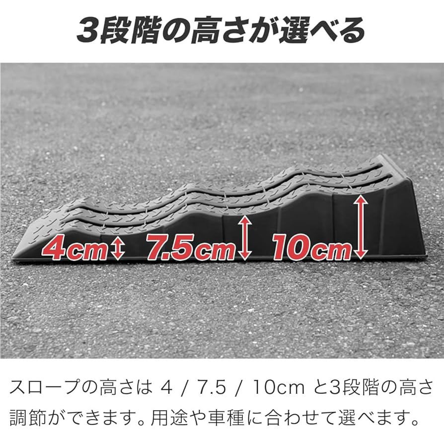 Amazon | ottostyle.jp カースロープ タイヤスロープ カーランプ